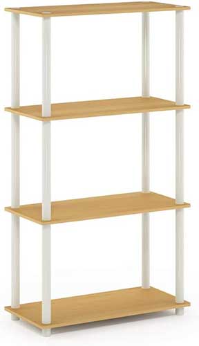 Furinno (99557BE/WH) Shelf Rack, a perfect blend of style and functionality for your pantry