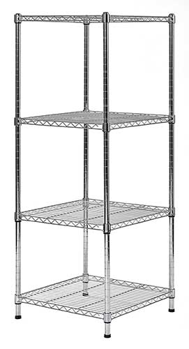 Muscle Rack SWS181847-4C Steel Wire Shelf Slim Spacesaver: a spotlight in our Muscle Rack Shelving Reviews