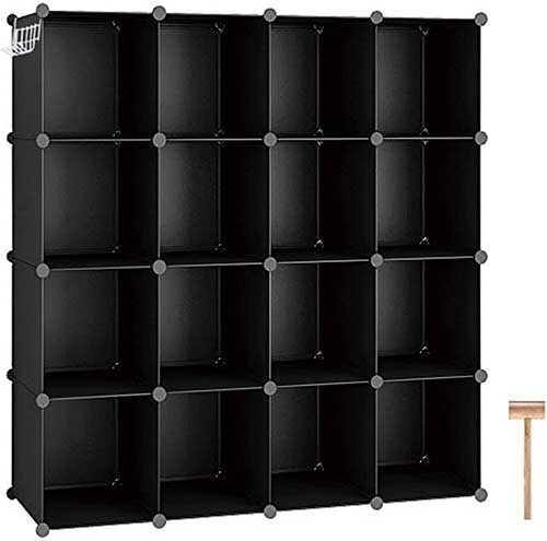 C&AHOME Cube Storage Organizer, great solution for storing your best manga editions