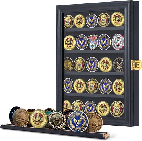Jinchuan Military Shadow Box, one of the best military shadow boxes for keepsakes