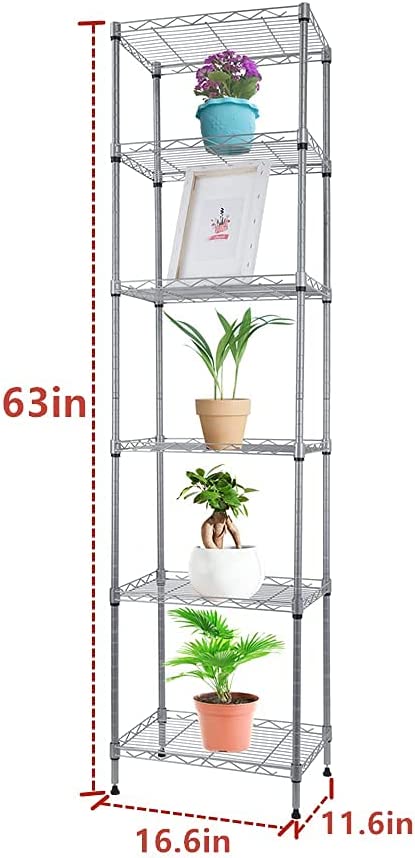 REGILLER 6 Wire Shelving, maximizing pantry space as an excellent wire shelving