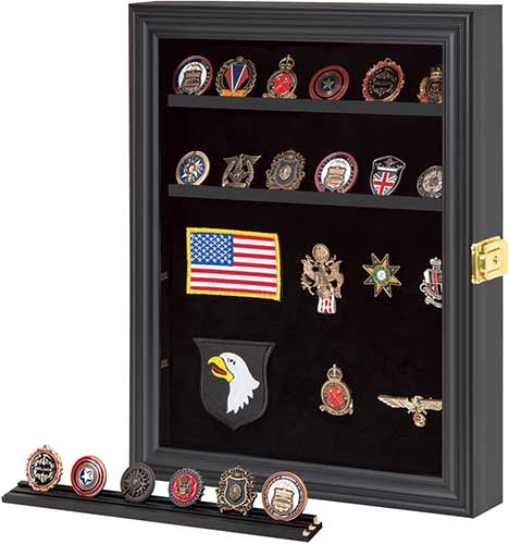 Verani Medals Display Case, great for the display of prestigious military awards