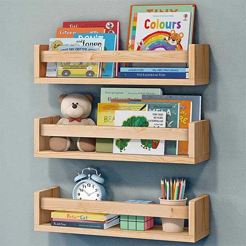 Nature Supplies Nursery Book Shelves